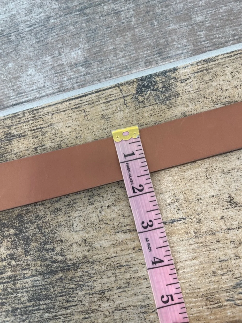 Gucci Brown Smooth Leather Belt - Picture 3 of 6